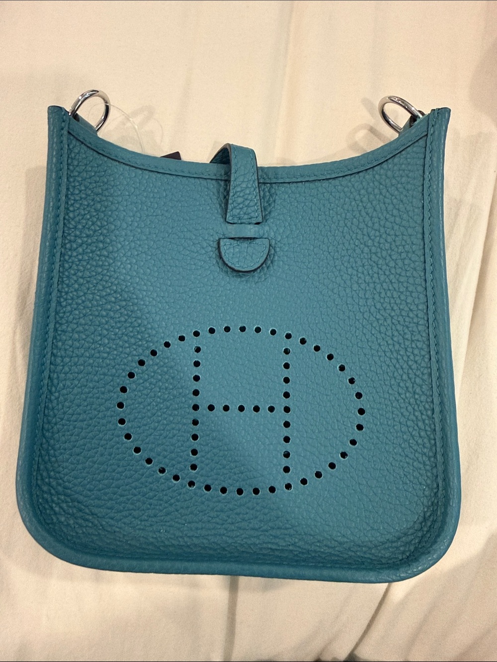 Evelyn 16 Blue Jean Clemence Crossbody Bag